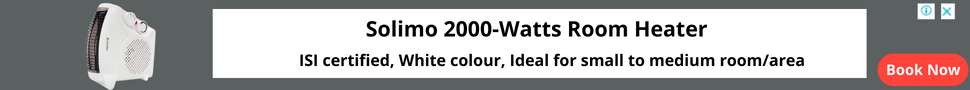 Solimo 2000-Watts Room Heater
