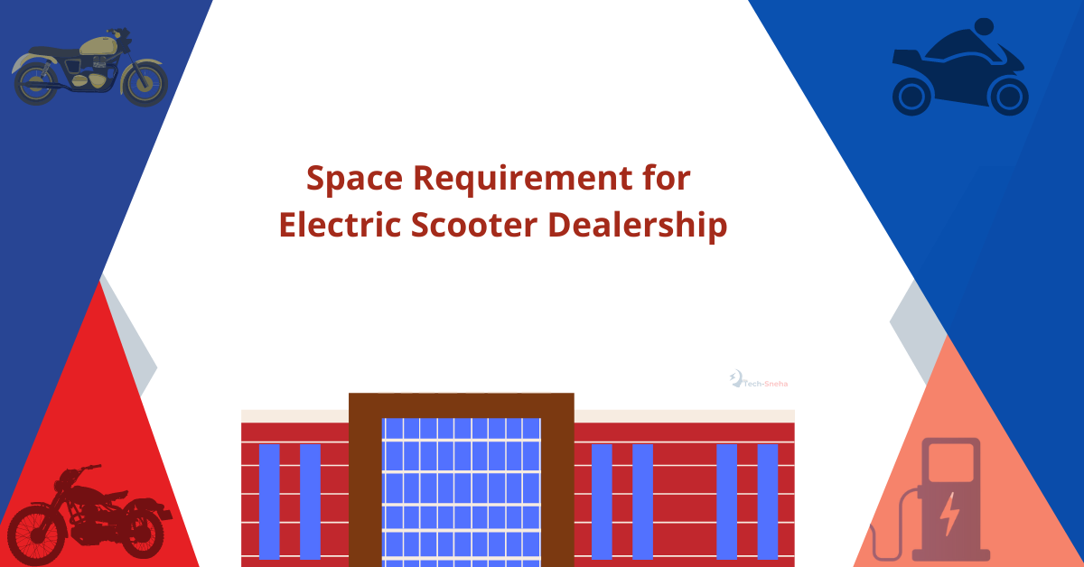 Space Requirement for Electric Scooter Dealership