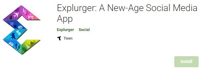 Explurger A New-Age Social Media App